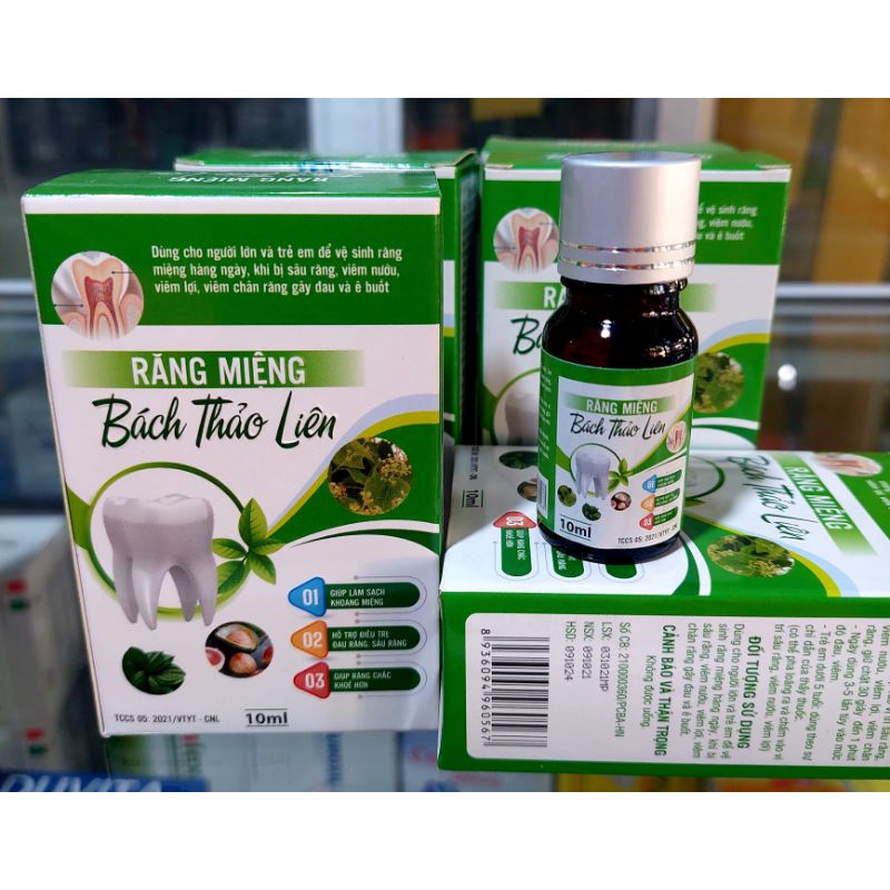Răng Miệng Bách Thảo Liên Lọ 10ml_ Công Ty CP Dược Tuệ Minh Pharma