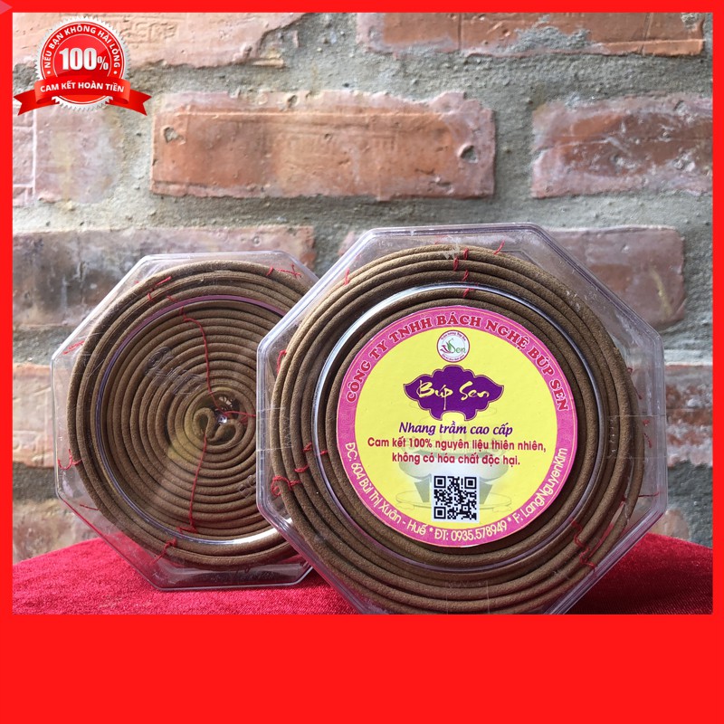 Hương Trầm Khoanh Sạch Búp Sen Huế [Hương Trầm Sạch Búp Sen]