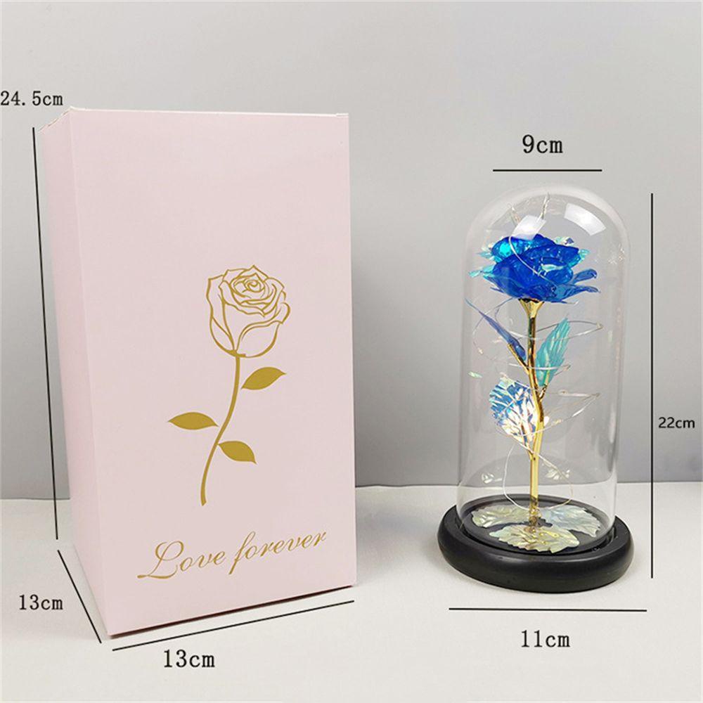 Bó Hoa Nhân Tạo Có Đèn LED Dùng Pin Lãng Mạn Cho Lễ Tình Nhân