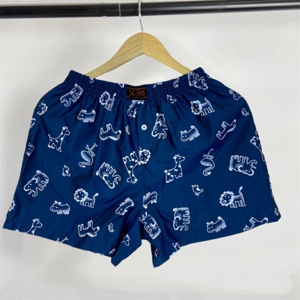 Quần đùi nam mặc nhà bigsize, quần short ngủ vải kate thoáng mát - MSKK03