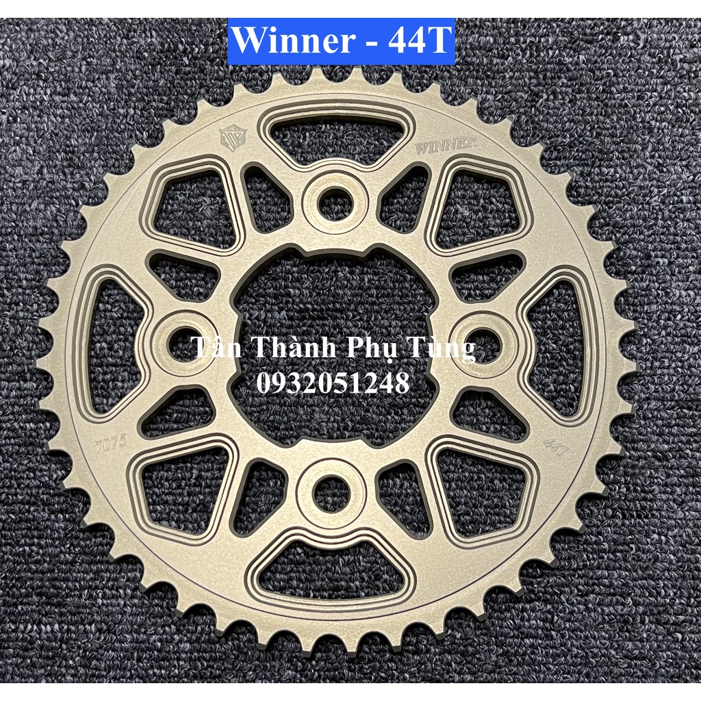 Đĩa tải nhôm 7075 siêu cứng MS2: Exciter, Winner, Raider, Wave , Future, Sirius, Yaz