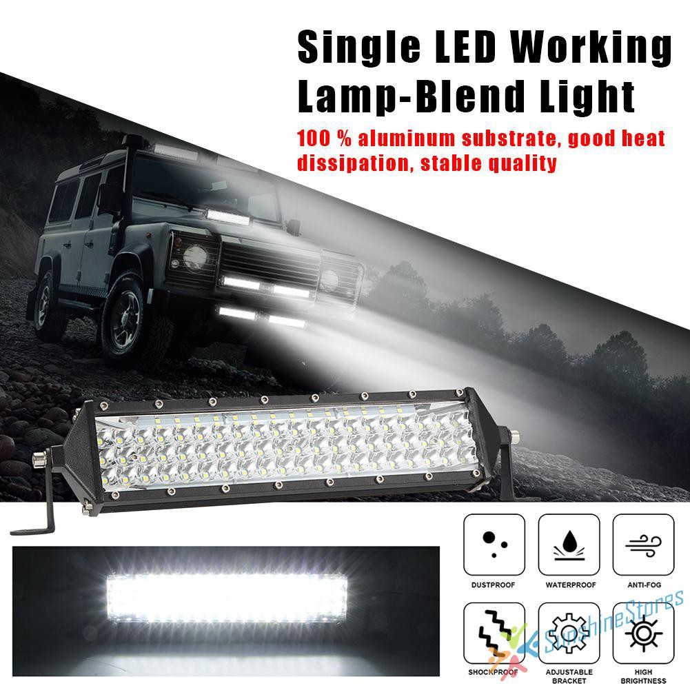  READY STOCK12 inch 624W Offroad LED Wok Light Bar Spot Flood Beam Fog Driving Lamp