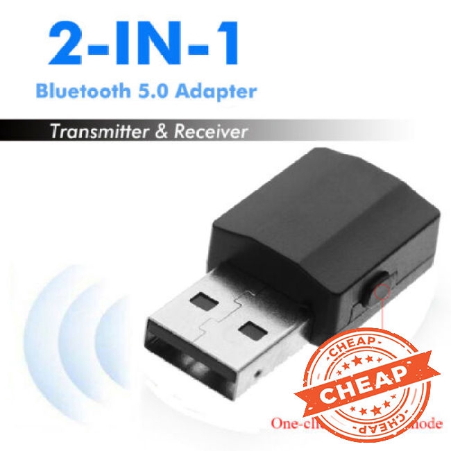 Thiết Bị Truyền Nhận Tín Hiệu Âm Thanh Bluetooth 5.0 2 Trong 1