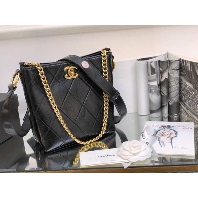Túi chanell shopping trần trám