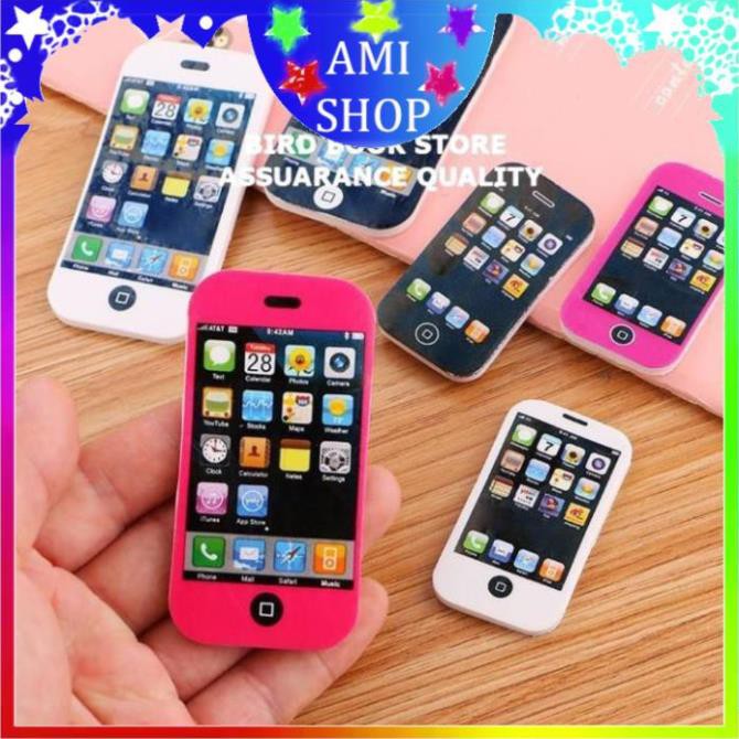 Cục gôm tẩy hình Iphone 💕𝑭𝒓𝒆𝒆𝒔𝒉𝒊𝒑💕 5,5 * 3cm Ami shop