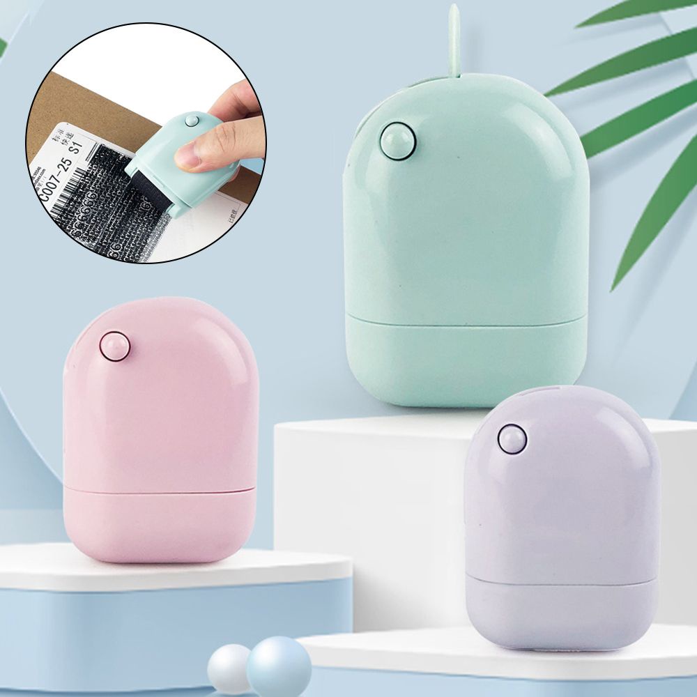 FASHYUNER Con lăn dấu thiết kế nhỏ gọn sáng tạo dùng bảo vệ thông tin cá nhân chống trộm chất lượng cao