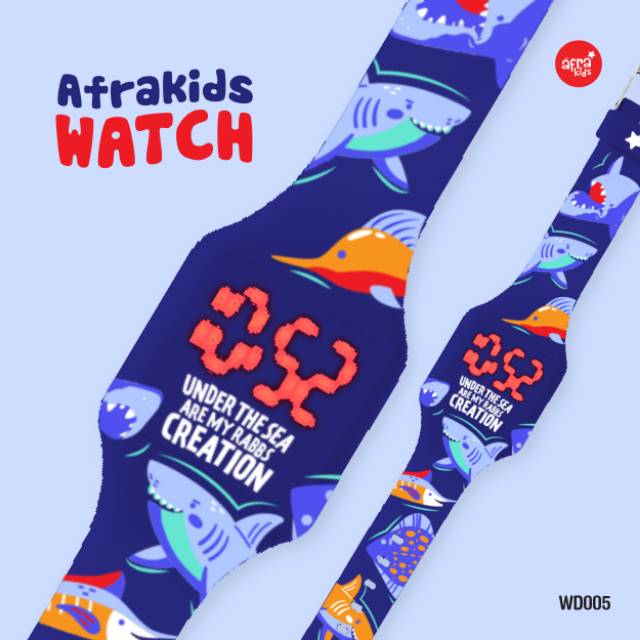 Đồng Hồ Đeo Tay Afrakids Thiết Kế Xinh Xắn Cho Bé | BigBuy360 - bigbuy360.vn