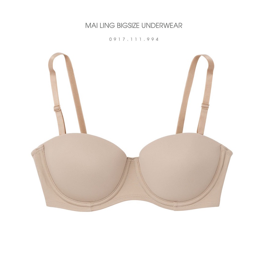 Áo Ngực Mặc Áo Hở Vai - Có Gọng, Chống Tụt Cúp C |Size 36-42|