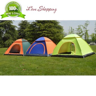 Lều Cắm Trại Tự Bung 4-6 Người, Lều Dã Ngoại Tự Bung