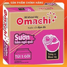 Thùng 30 gói Mì khoai tây Omachi sườn hầm ngũ quả / tôm chua cay/ bò hầm 80g | BigBuy360 - bigbuy360.vn