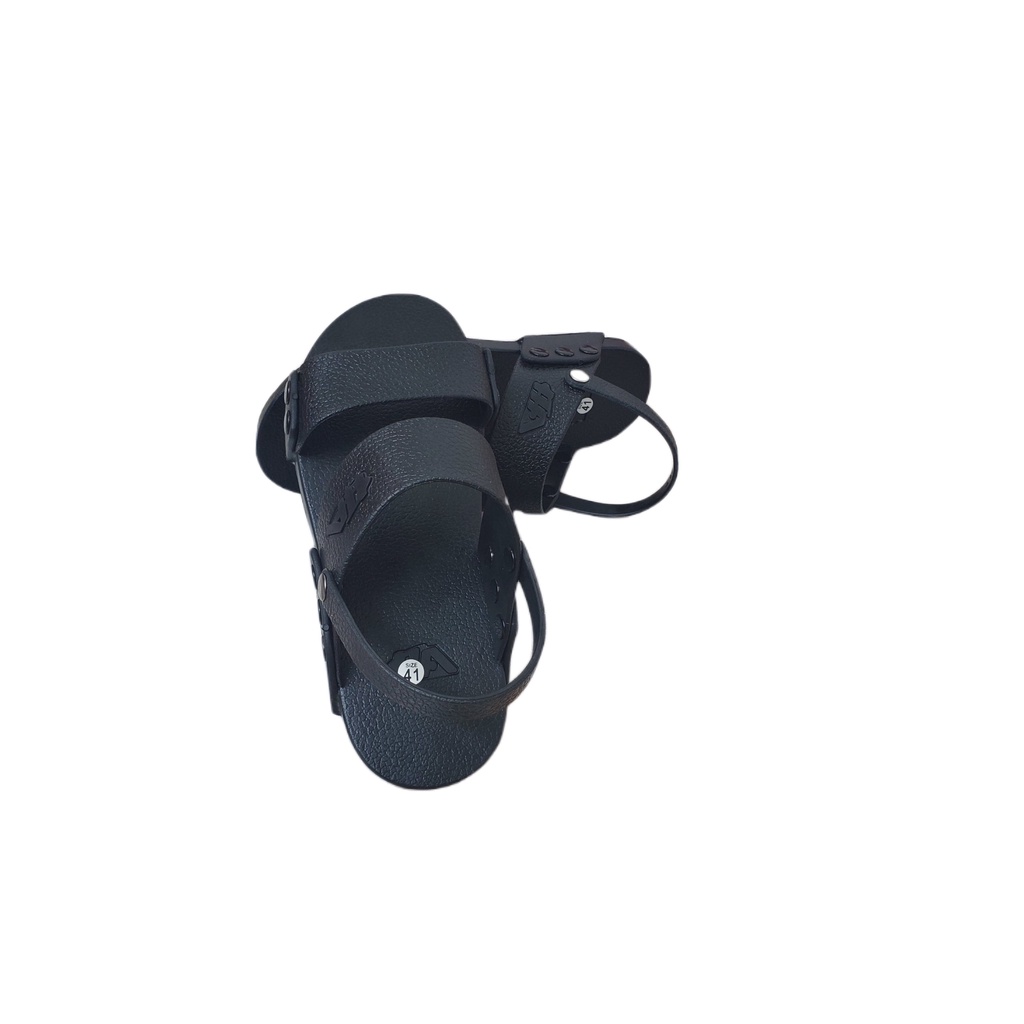 Giày sandal nam HA 2 quai ngang cao cấp thiên nhiên