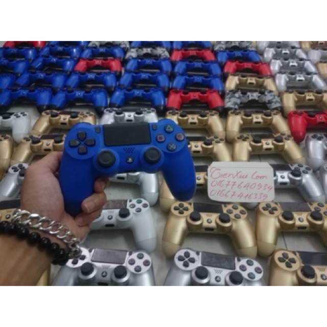 tay ps4 cũ đã qua sử dụng chơi trên pc laptop điện thoại ok ạ Ps4 second hand tay PS4 cũ