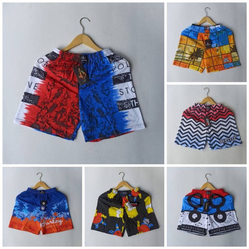 Quần BOXER Ngắn Đi Ngủ Lướt Sóng Cho Nam