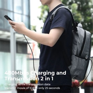 Cáp Sạc Nhanh Baseus Horizontal PD Flash Charge Data Cable Type-C To Lightning 18W Dùng Cho iPhone, iPad