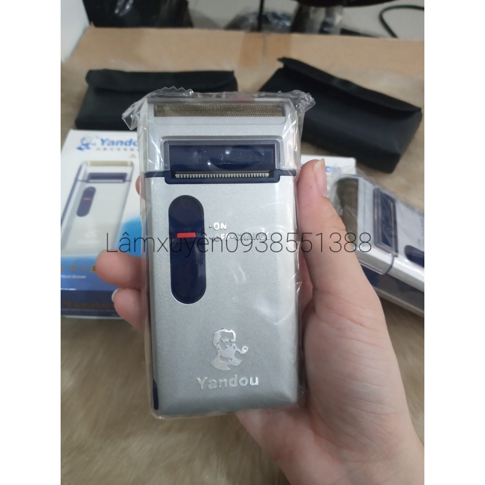 [Siêu Phẩm] Máy Cạo Râu Yandou SCW 301U Sử Dụng Sạc Pin  chuyên nghiệp thiết kế sang chảnh,hợp kim thép SANG -SỊN- MỊN