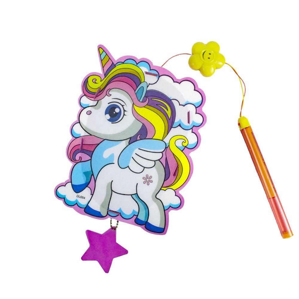 YIYU Lồng Đèn Hoạt Hình Dạ Quang Tự Làm Trang Trí Nhà Cửa