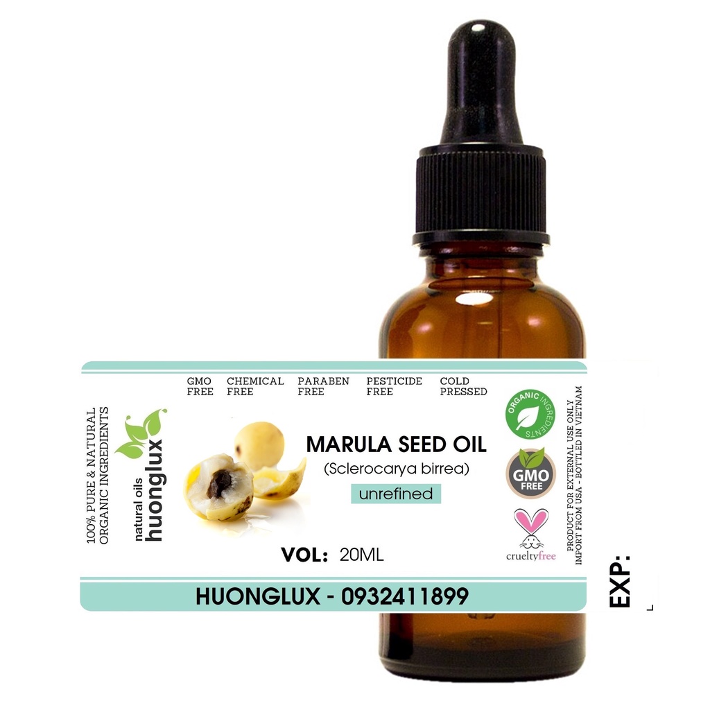 Organic dầu Marula oil hữu cơ nguyên chất chống lão hóa
