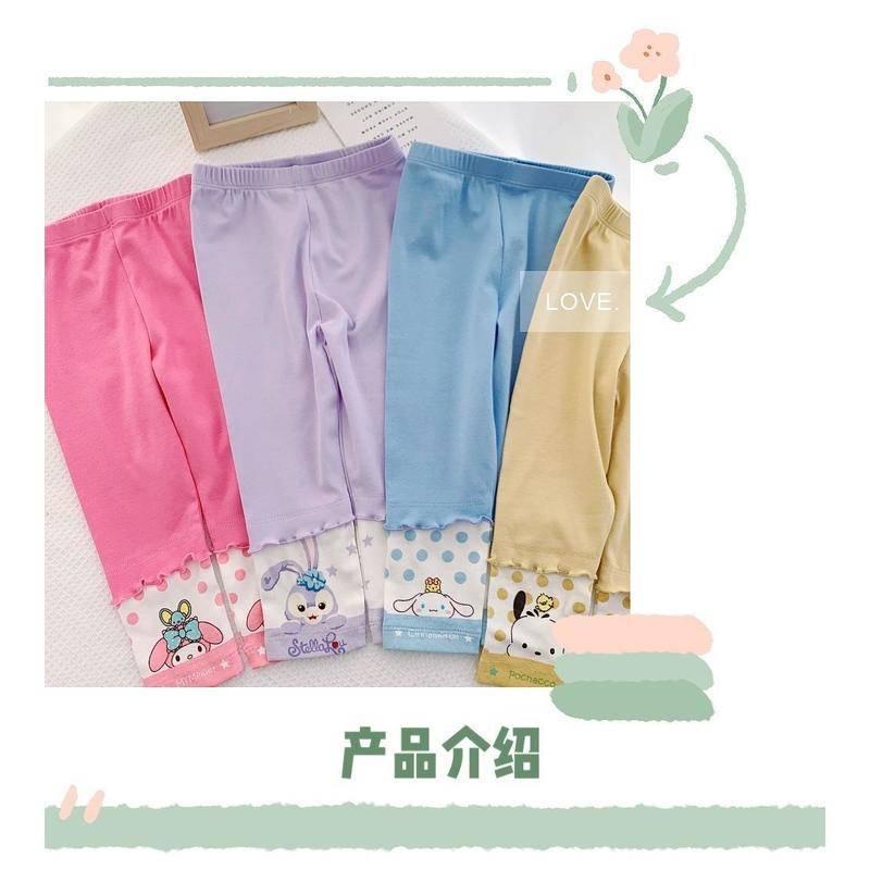 Quần thun thời trang Hàn dễ phối đồ cho bé gái