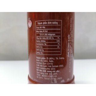 Tương Ớt Sriracha Vị Hảo 320G