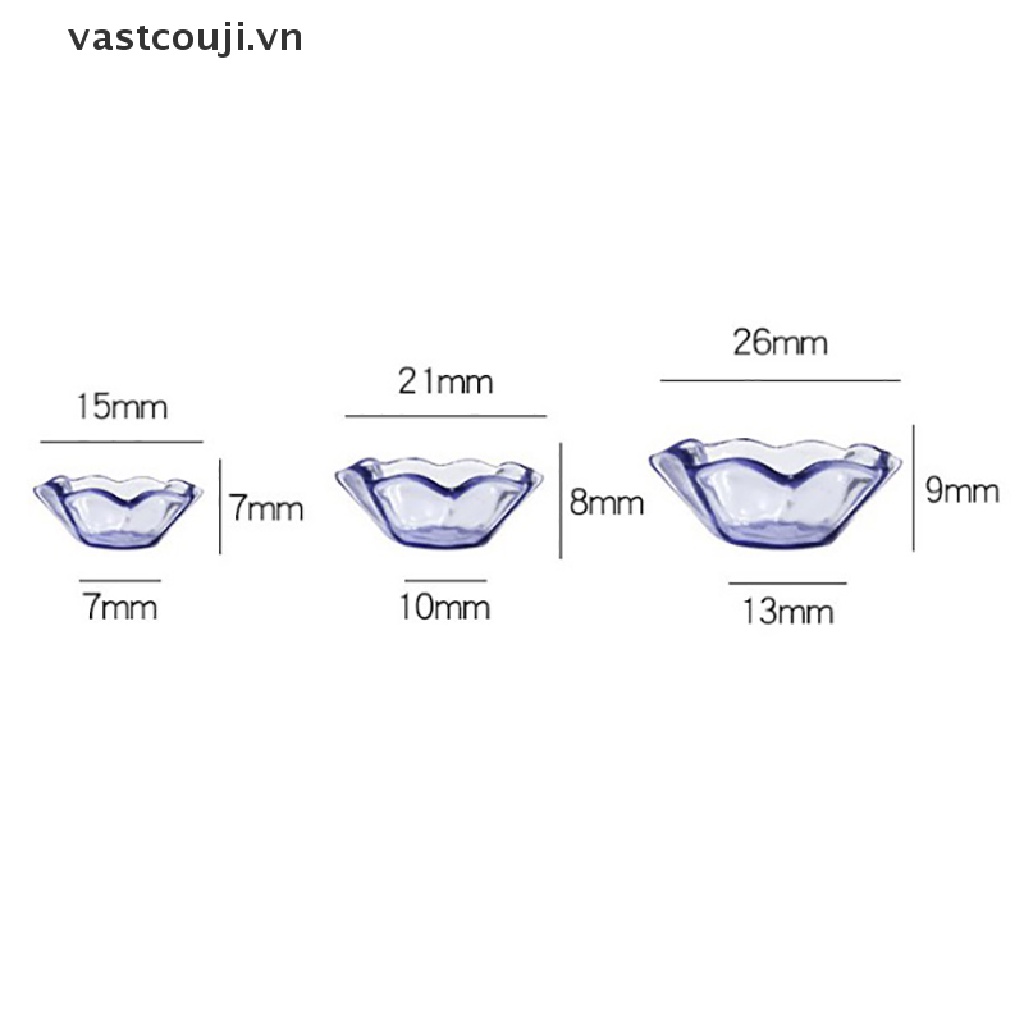 Bộ 3 Đồ trang trí Trái Cây Đa Giác Tỉ Lệ 1: 12 Trang Trí Nhà Búp Bê