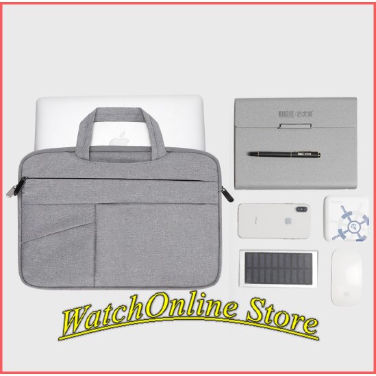 Túi chống sốc đựng Laptop Macbook cao cấp (có quai xách)