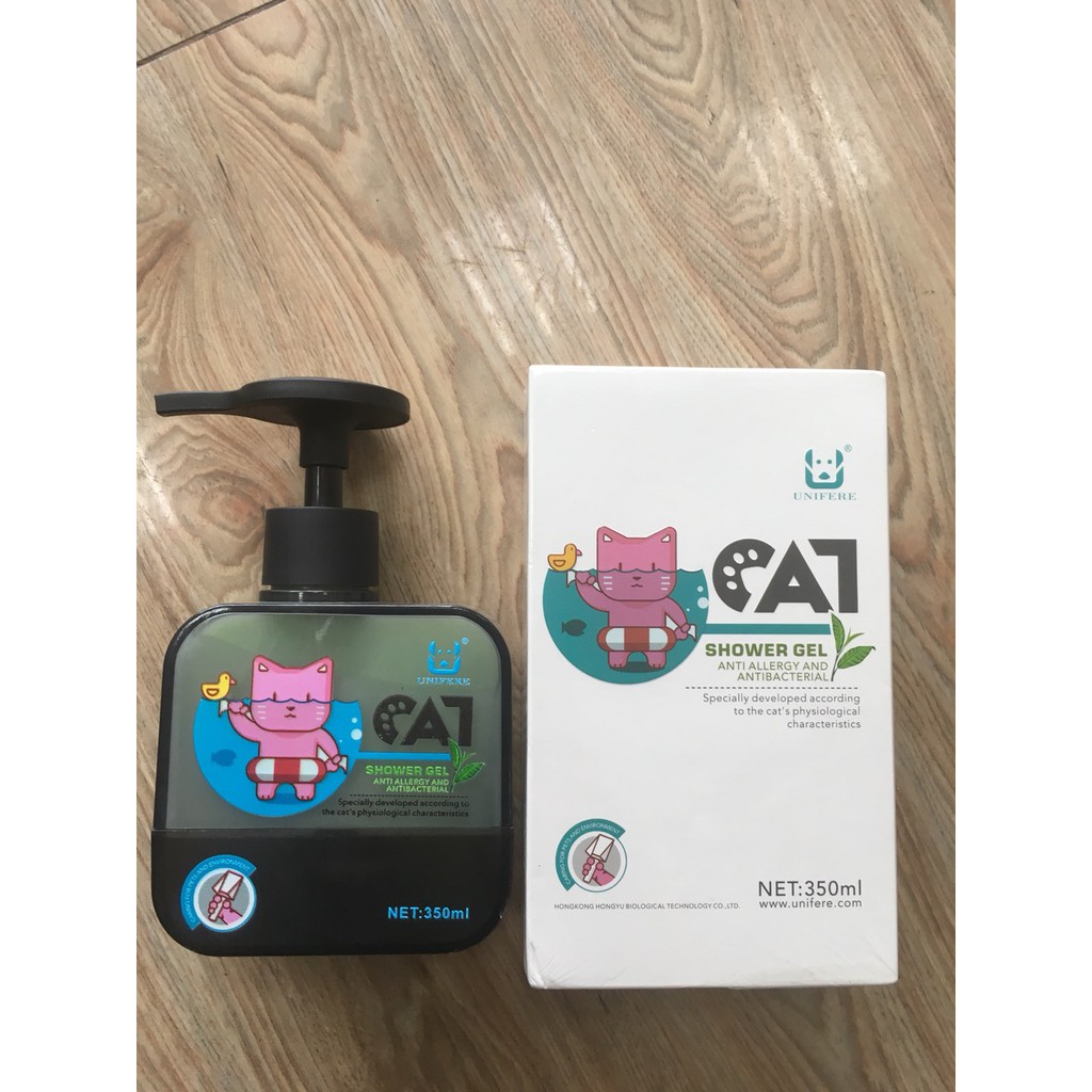 Sữa tắm thảo mộc cao cấp Unifere cho mèo. 350ml