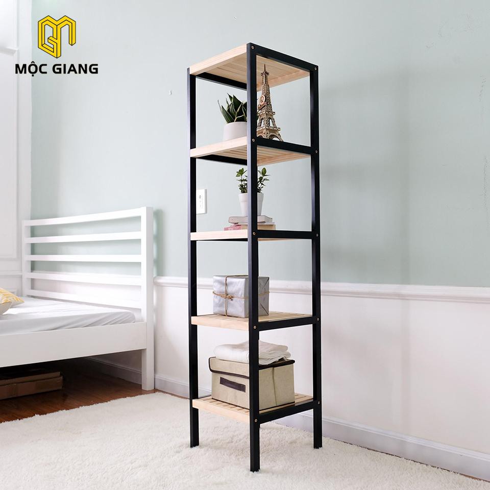 Kệ Gỗ Vuông 5 Tầng Đa Năng - Thiết Kế Đơn Giản Tiện Lợi - 5F Mộc Giang | BigBuy360 - bigbuy360.vn