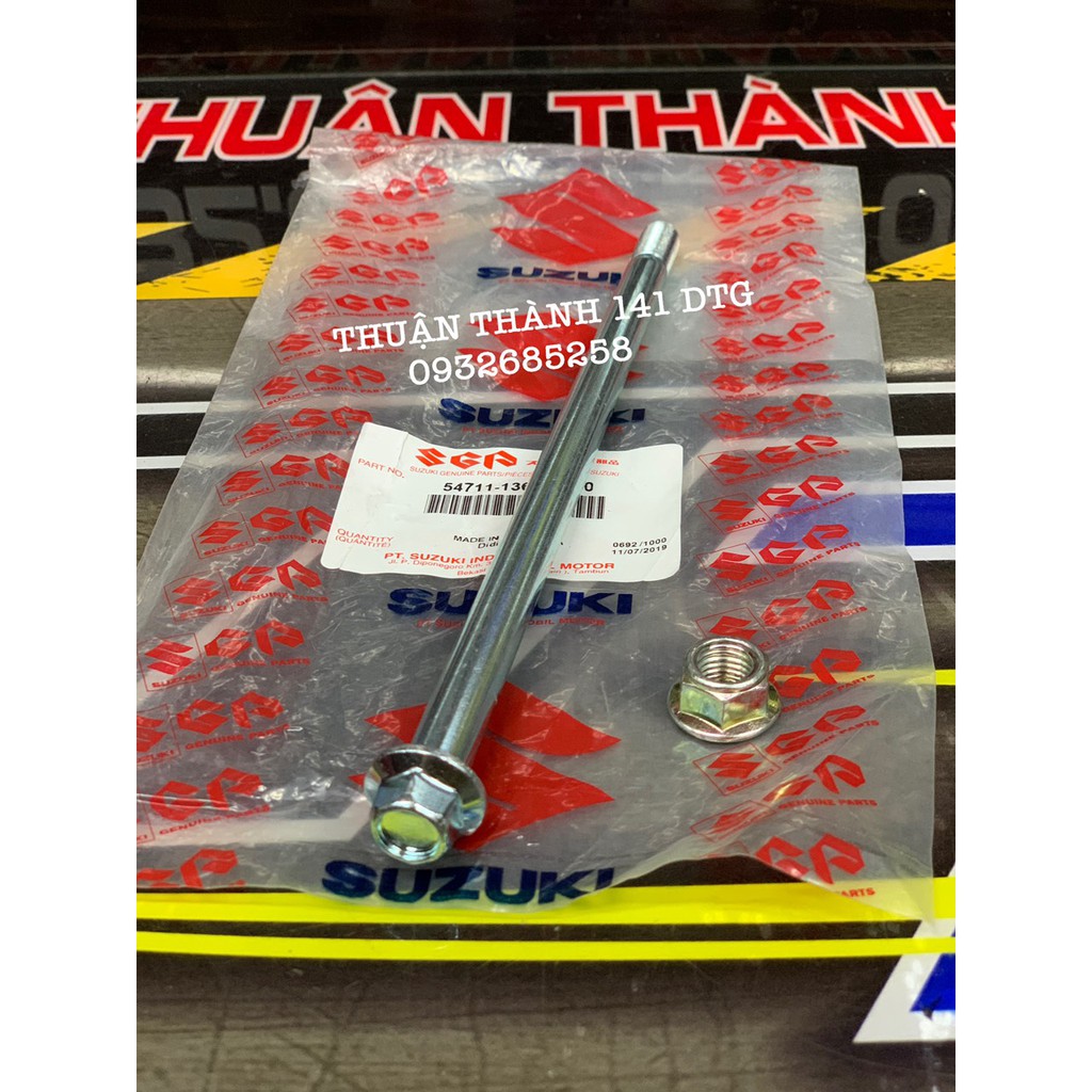 Cốt đùm trước sport/ cốt bánh trước zin kèm tán - Xipo/Satria2k/Rg110/Rgx/Rgv120