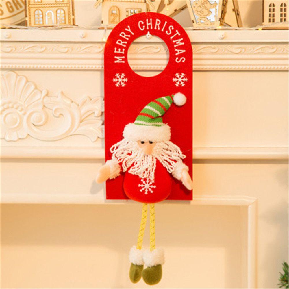 LONTIME Phụ Kiện Trang Trí Giáng Sinh Hình Ông Già Noel / Người Tuyết / Người Tuyết