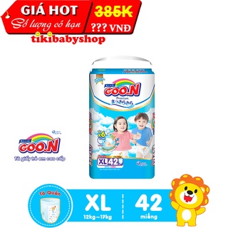 Tã quần goo.n premium size xl42 - goon xl 42 miếng - cho bé 12 - 17kg