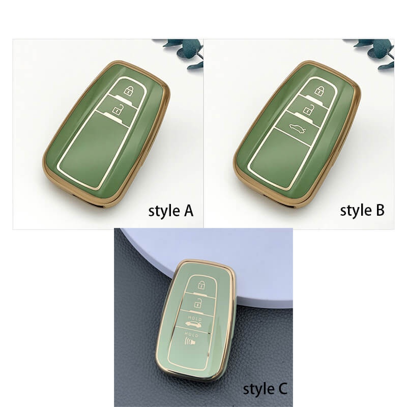 Vỏ Tpu Bảo Vệ Chìa Khóa Cho Xe Hơi Toyota Corolla Cross Altis Camry Land Cruiser