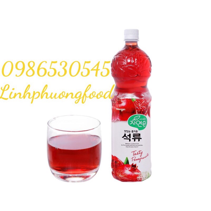 Nước lựu Hàn Quốc 1.5l