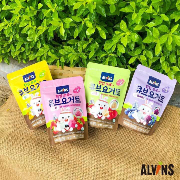 Sữa chua khô sấy lạnh đủ vị cho bé hàng nhập khẩu Hàn Quốc