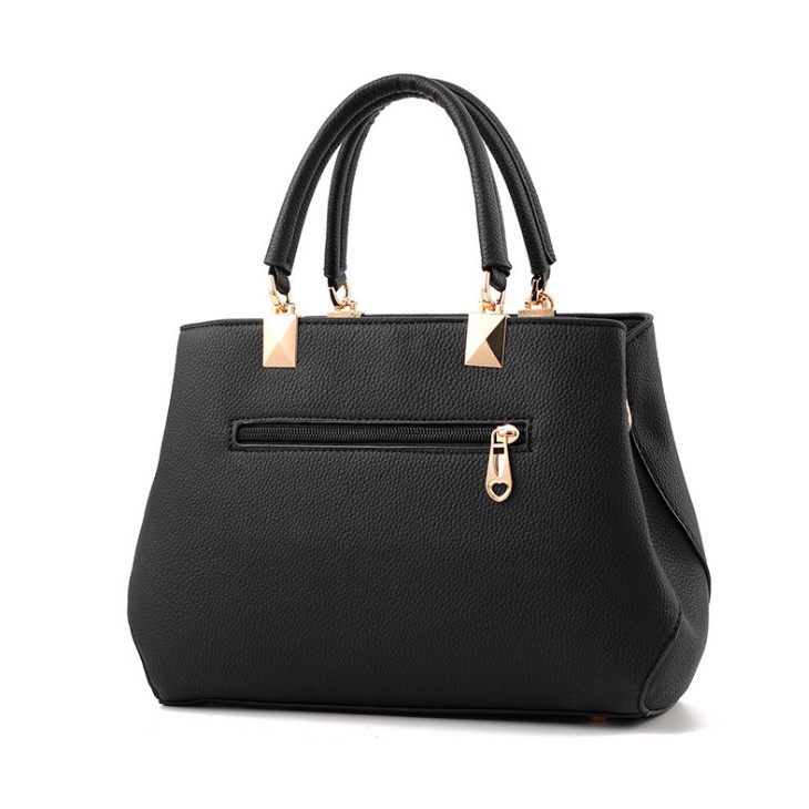 Túi xách nữ công sở Túi đeo vai da sần đính nơ LILA DNO22