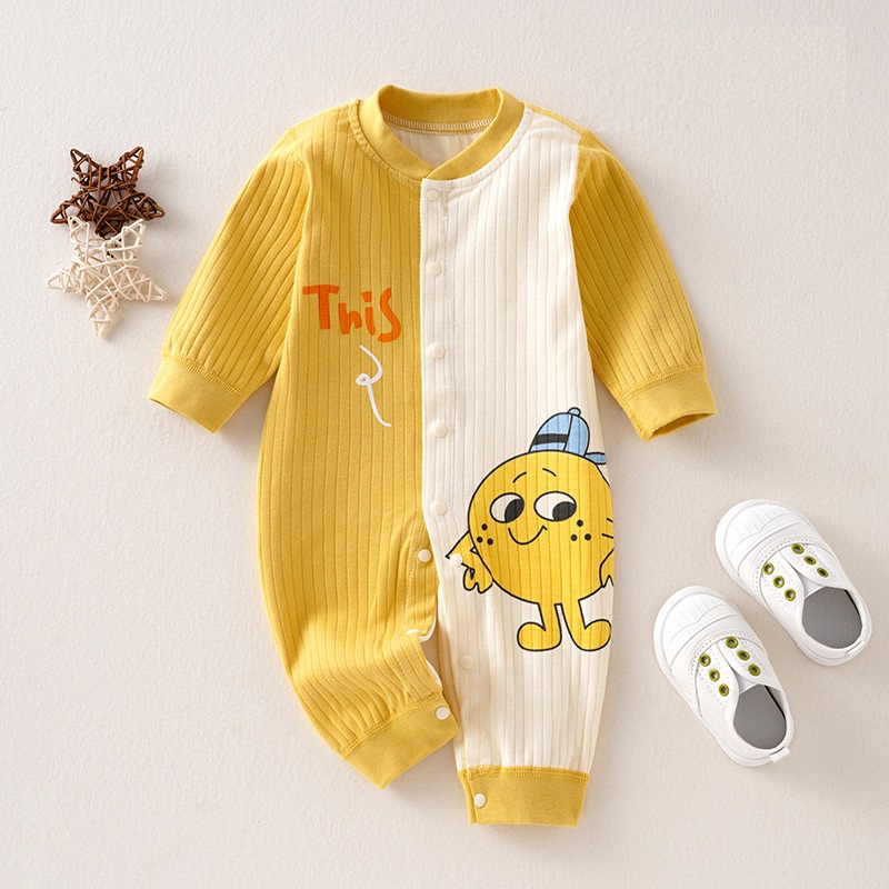 Body dài tay liền thân, bodysuit dài tay vải sợi tre cao cấp cho bé trai và bé gái sơ sinh từ 3-14kg