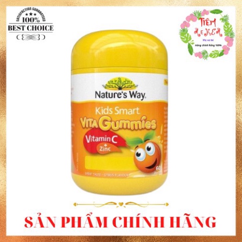 Vitamin Nature's Way Kids Smart VITA Gummies Vitamin C + Zinc