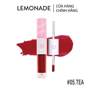 Son LEMONADE Perfect Couple Lip 05 Tea đỏ đất 7.5g