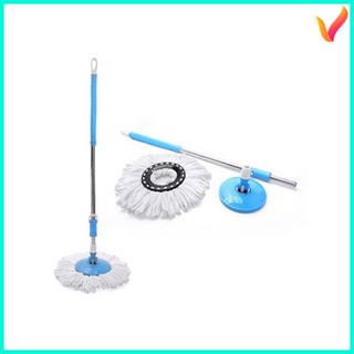 L&V Cây Lau Sàn Xoay 360 Độ, Cây Lau Sàn Gắn Bông Lau Siêu Thấm Nước