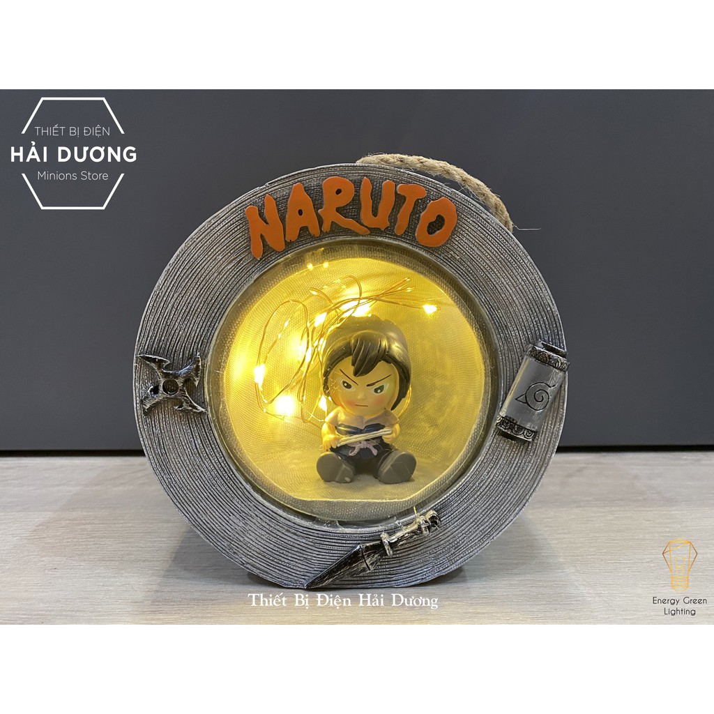 Đèn Ngủ Đèn decor trang trí siêu dễ thường Naruto Sasuke - Trang trí căn phòng phong cách vintage tiết kiệm giá rẻ