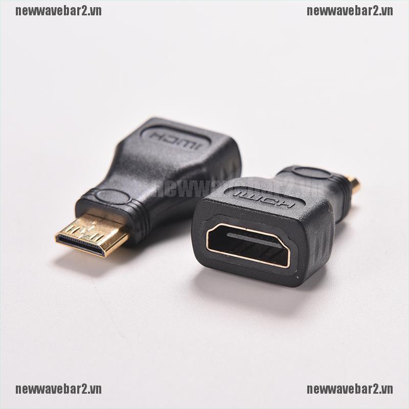 Giắc Chuyển Đổi Từ Cổng HDMI Type C Sang HDMI Type A