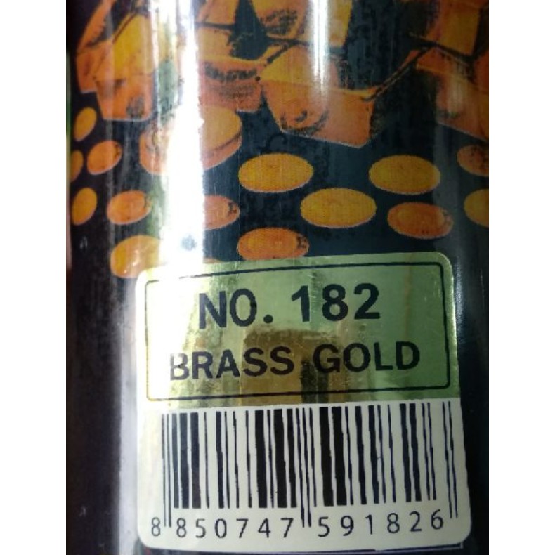 Sơn xịt hiệu ứng xi vàng Bosny Brass Gold No.182