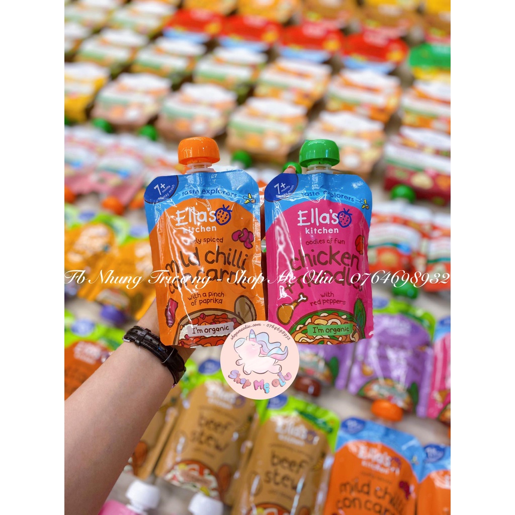 Túi ăn dặm Ella’s Kitchen cho bé từ 7 tháng tuổi