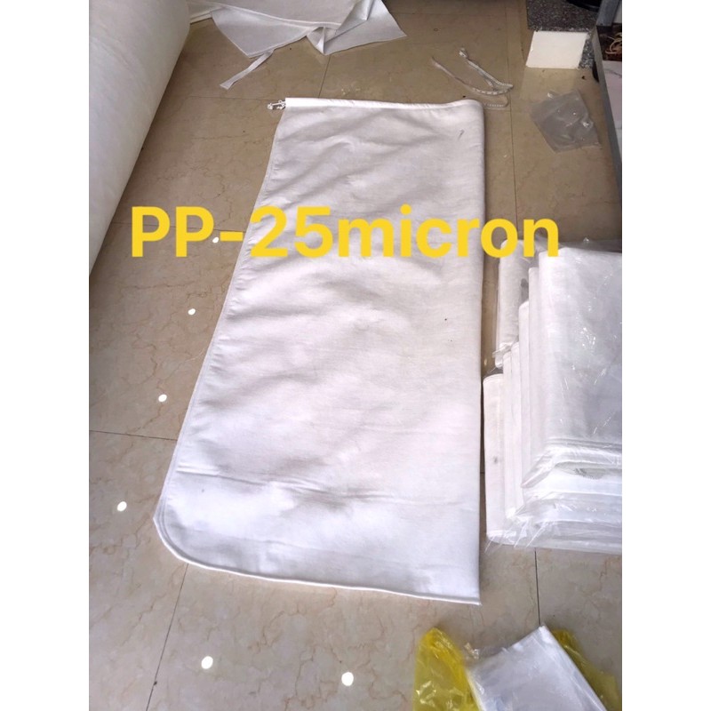 Túi Lọc Nước Nuôi Tôm Vải PP - 20Microns