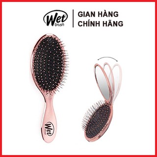 Combo 2 lược gỡ rối WET BRUSH màu vàng hồng