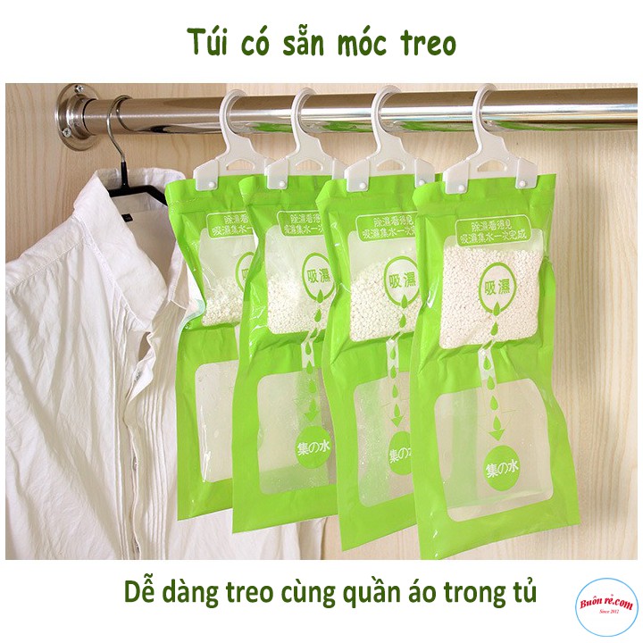 Túi Hút Ẩm Tủ Quần Áo, Phòng Kín Có Móc Treo - br00539