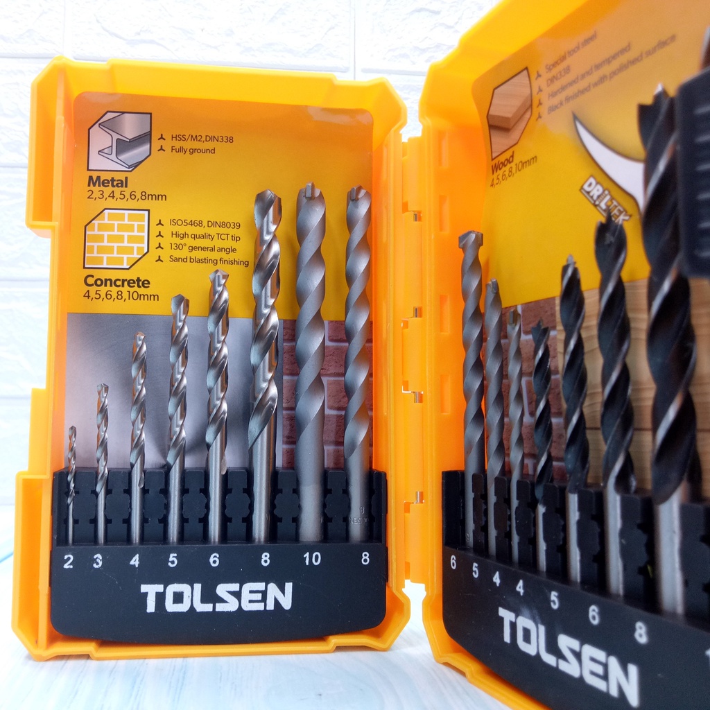 Hộp mũi khoan  Tolsen 75628