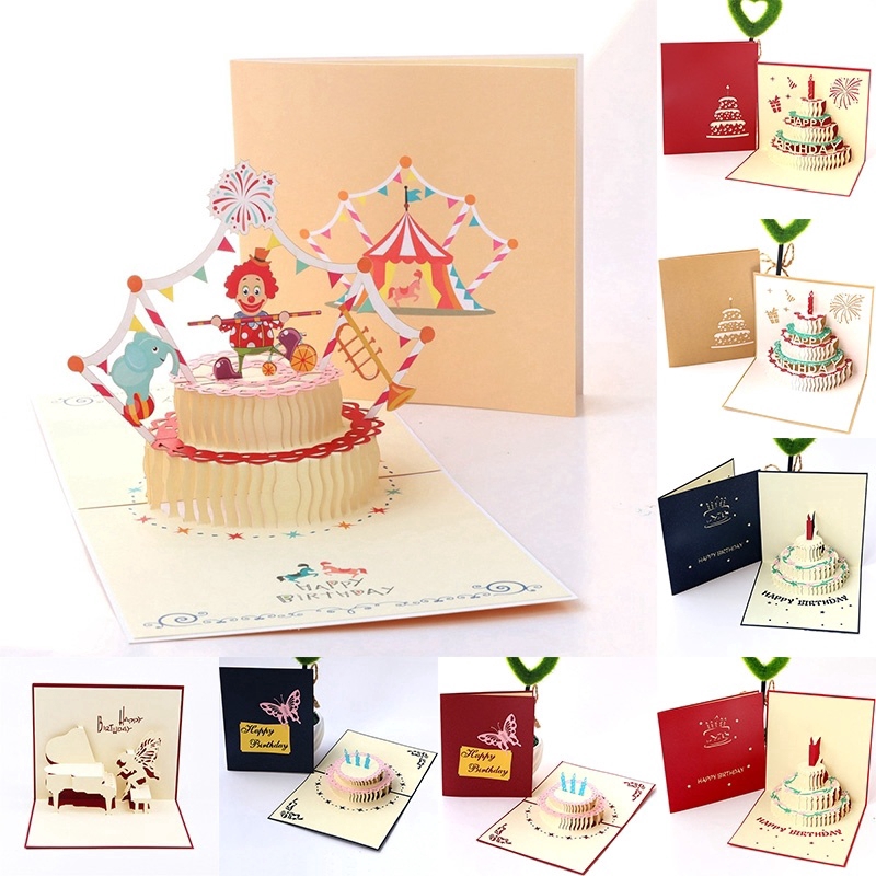 Thiệp Nổi 3d Độc Đáo