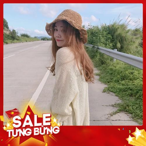 Nhập WAFACB15K giảm 15K_Áo khoác Cardigan dệt kim dáng rộng thời trang - Hàng nhập khẩu