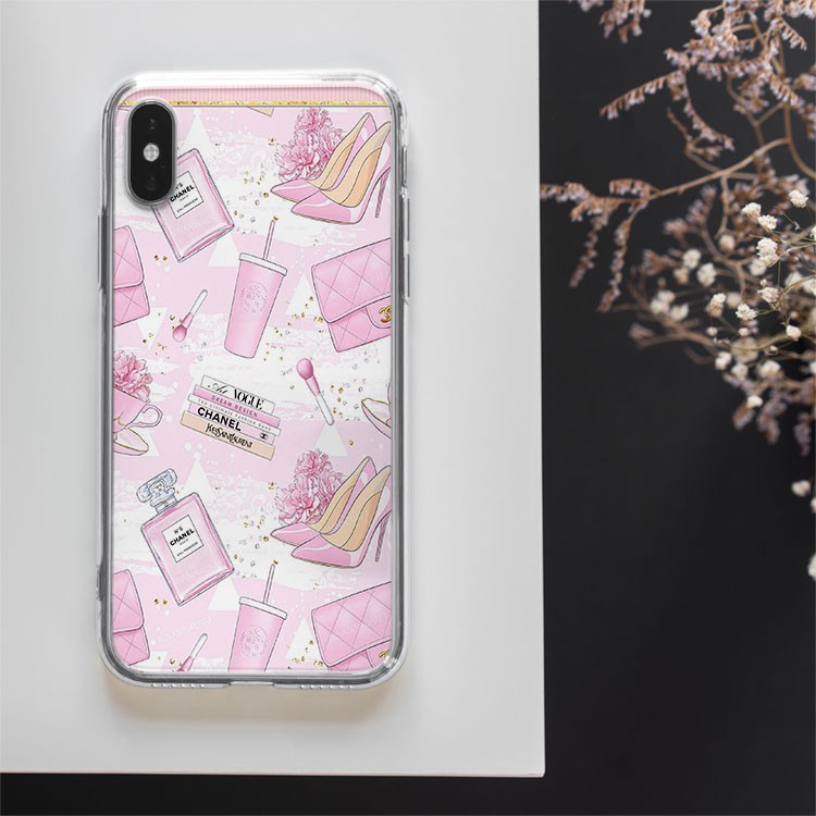 Ốp lưng iphone chanel Sang Trọng ốp nhựa dẻo Đẹp Nhất Iphone 7/8/X/Xs/Xs Max/11/11 Promax/12/12 Promax BRD20210593