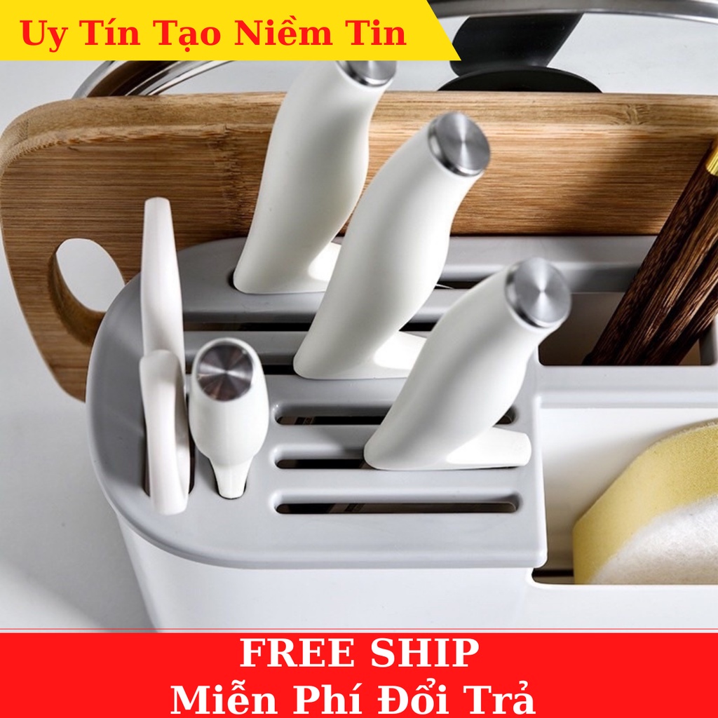 Hộp đựng đũa, dao, kéo, thớt, muỗng, nắp nồi đa năng, kệ để dao  cho căn bếp gọn gàng ngăn nắp